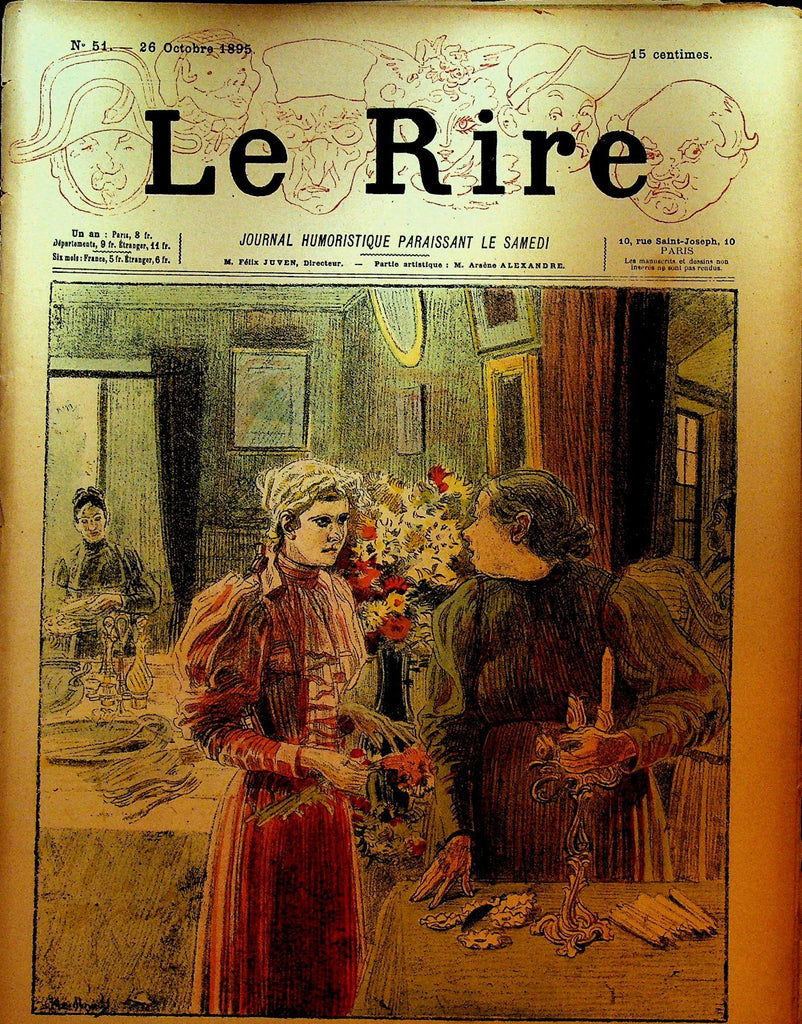 La Rire French Humor Magazine 51 October 26 18950