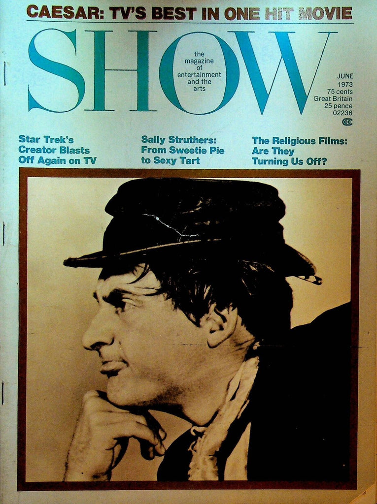 Show June 1973 Sid Caesar Sally Struthers Gene Roddenberry Al Hirschfeld
