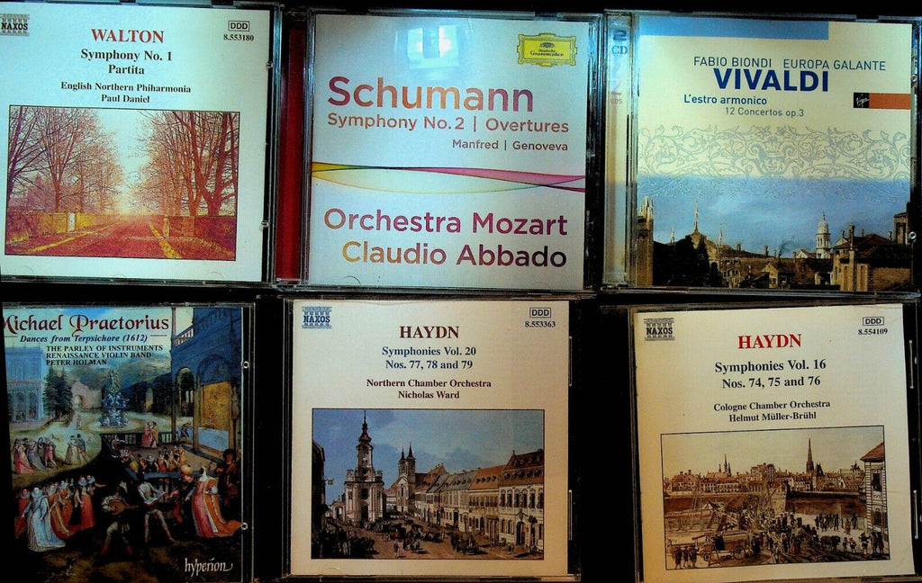 Mixed CD Lot of 26 Classical Chopin Choral Mormon Tabernacle Christmas