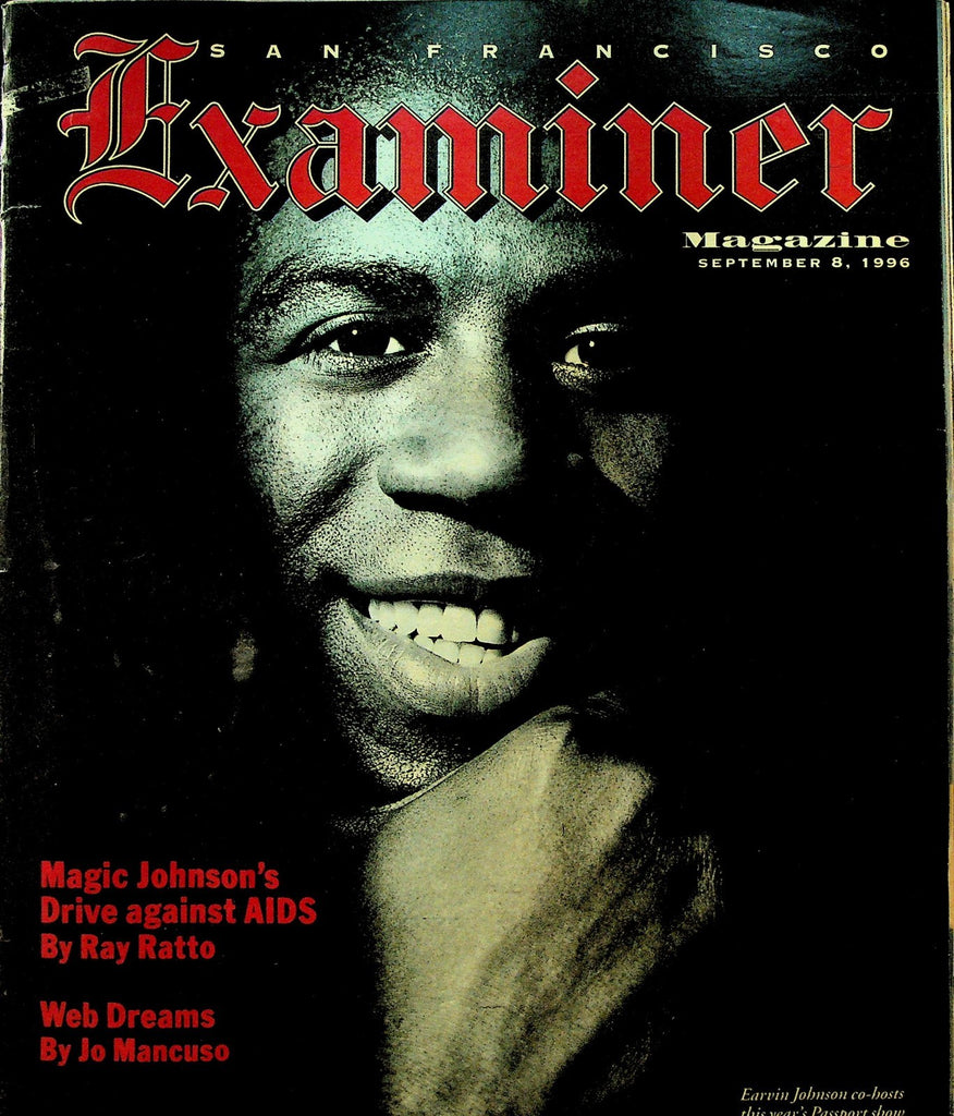San Francisco Examiner Magazine September 8 1996 Magic Johnson0