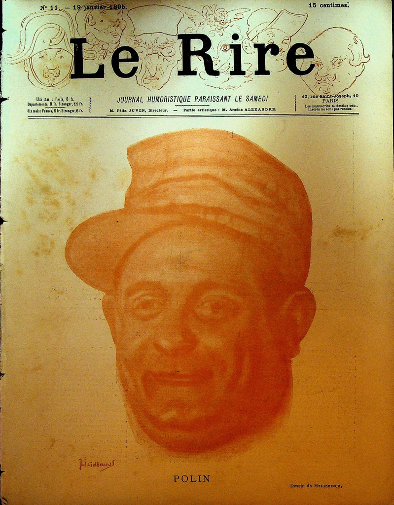 La Rire French Humor Magazine 11 January 19 18950