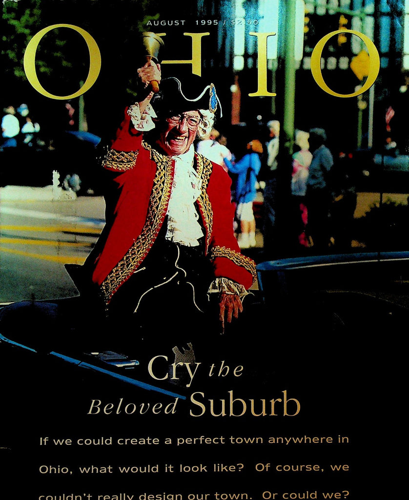 Ohio Magazine August 1995 Alan Freed Kin Hubbard George Brand0