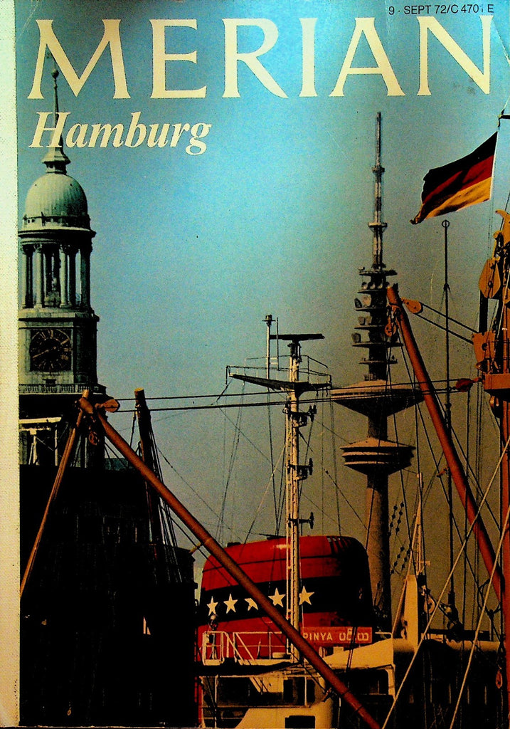 Merian Hamburg Germany September 1972 Port Elbe Alster0