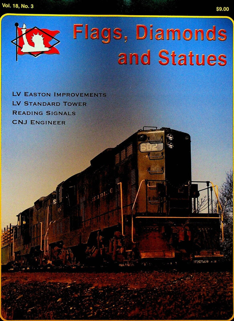 Flags Diamonds & Statues Railroad Magazine 65 Reading Signals Easton Lehigh