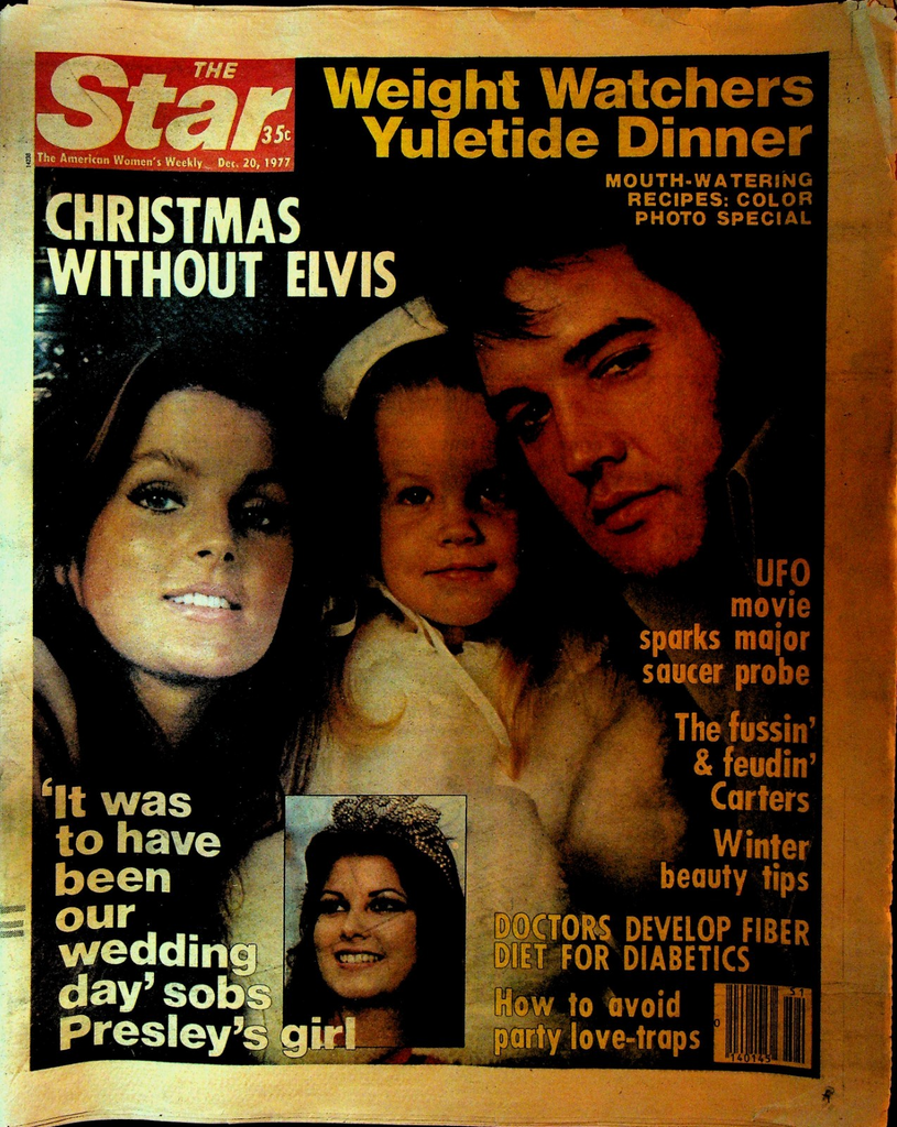 The Star December 20 1977 Elvis Priscilla Presley Tatum O'Neal Patty Hearst0