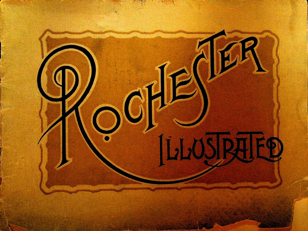 Rochester NY Illustrated Booklet Art Souvenir Company 1920s0