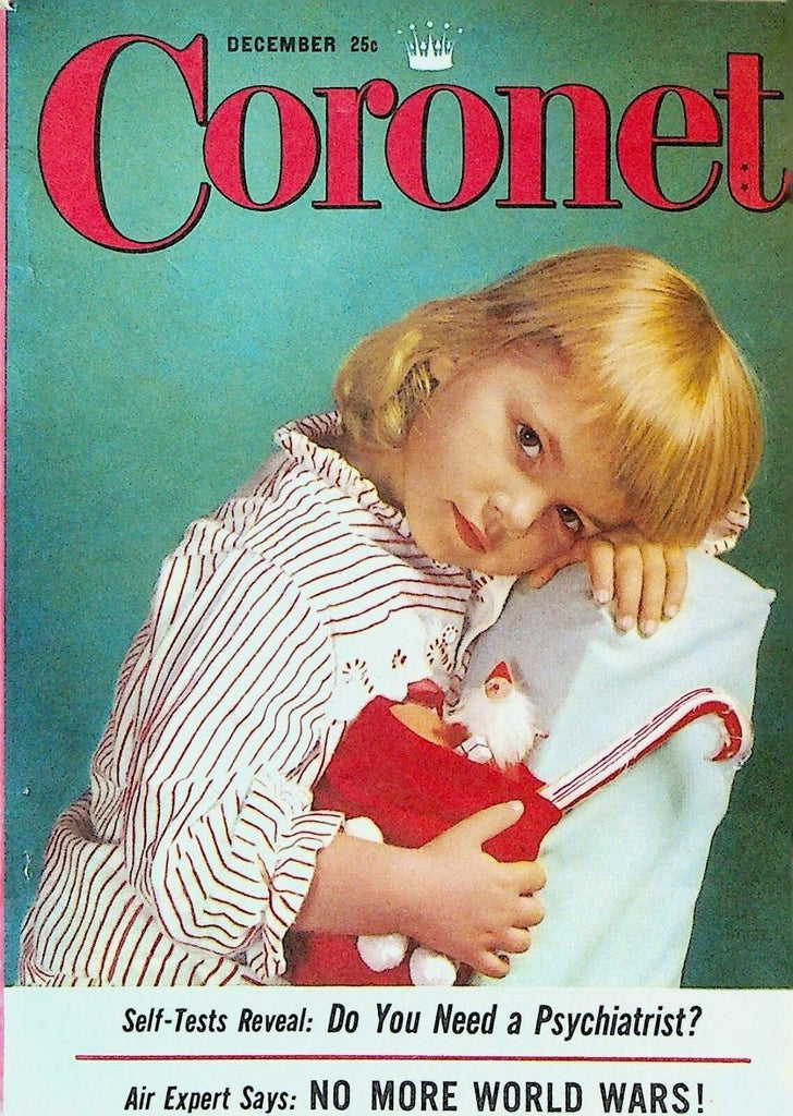 Coronet Magazine December 1954 Hypnotism John Wayne Helen Hayes 0