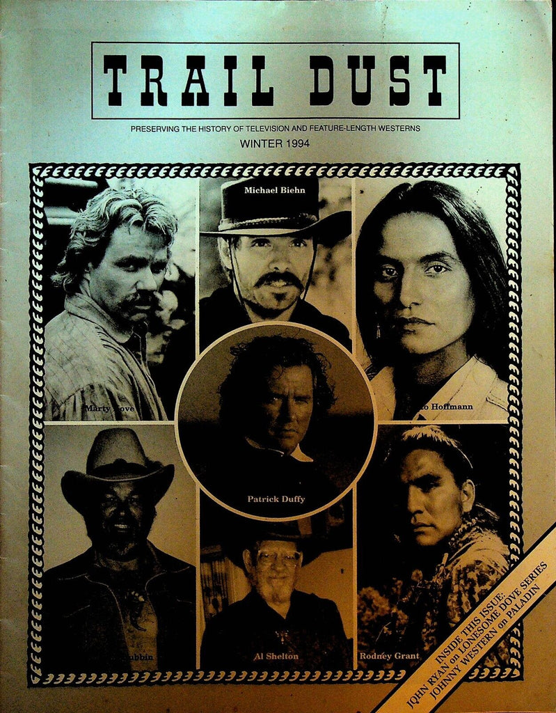 Trail Dust Magazine Winter 1994 Patrick Duffy Pato Hoffman Michael Biehn