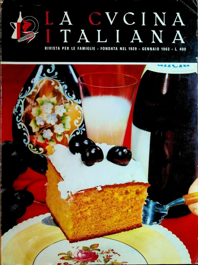 La Cucina Italiana January 1963 I Tre Garibaldini di Mantova Recipes Cooking0