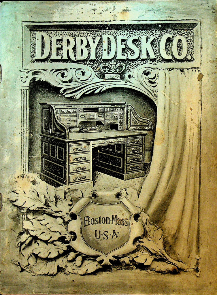 Derby Desk Co Boston Mass Chair & Desk Catalog ca 19000