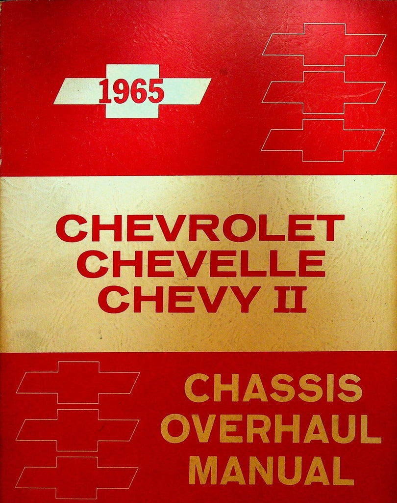 1965 Chevrolet Chevelle Chevy II Chassis Overhaul Manual0