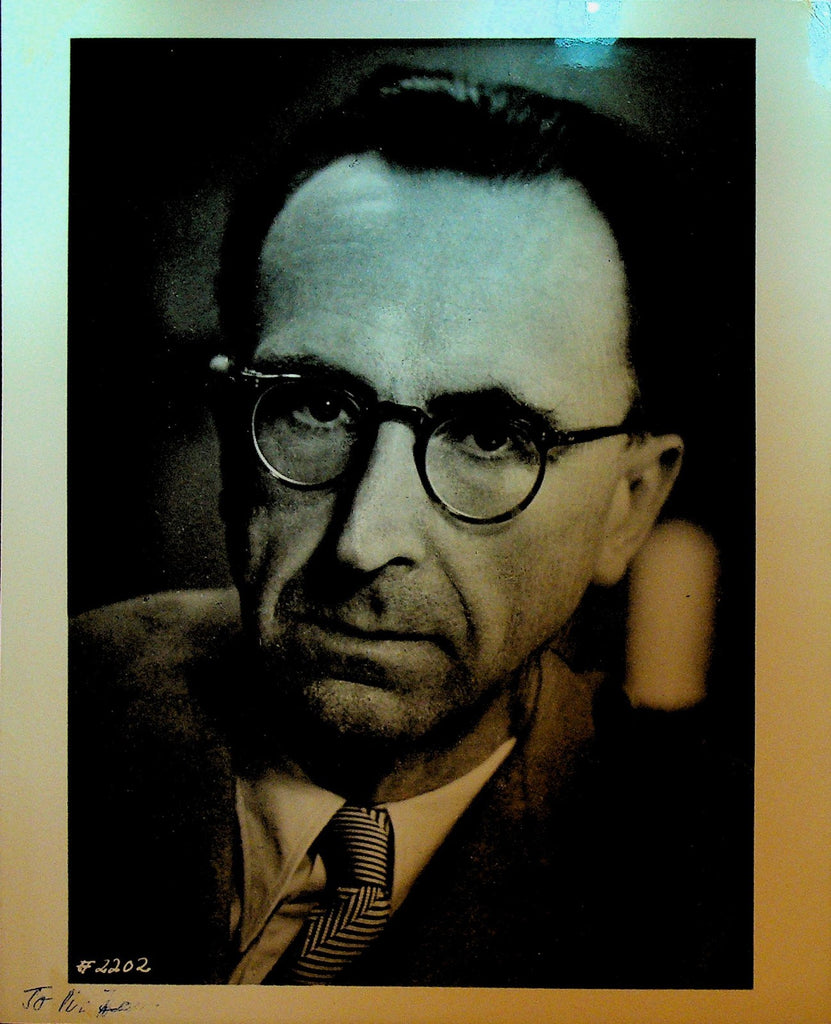 Hans Rosbaud Conductor Autograph Signed Photograph 1960s Facing Front0