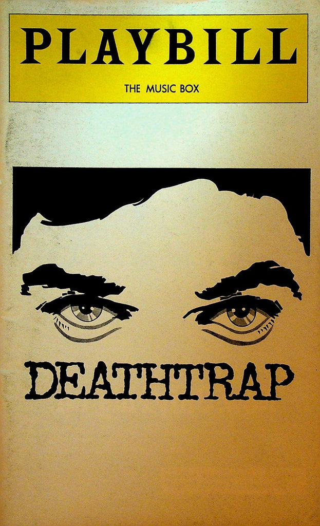 Deathtrap Playbill Opening Night February 26 1978 John Wood Marian Seldes0