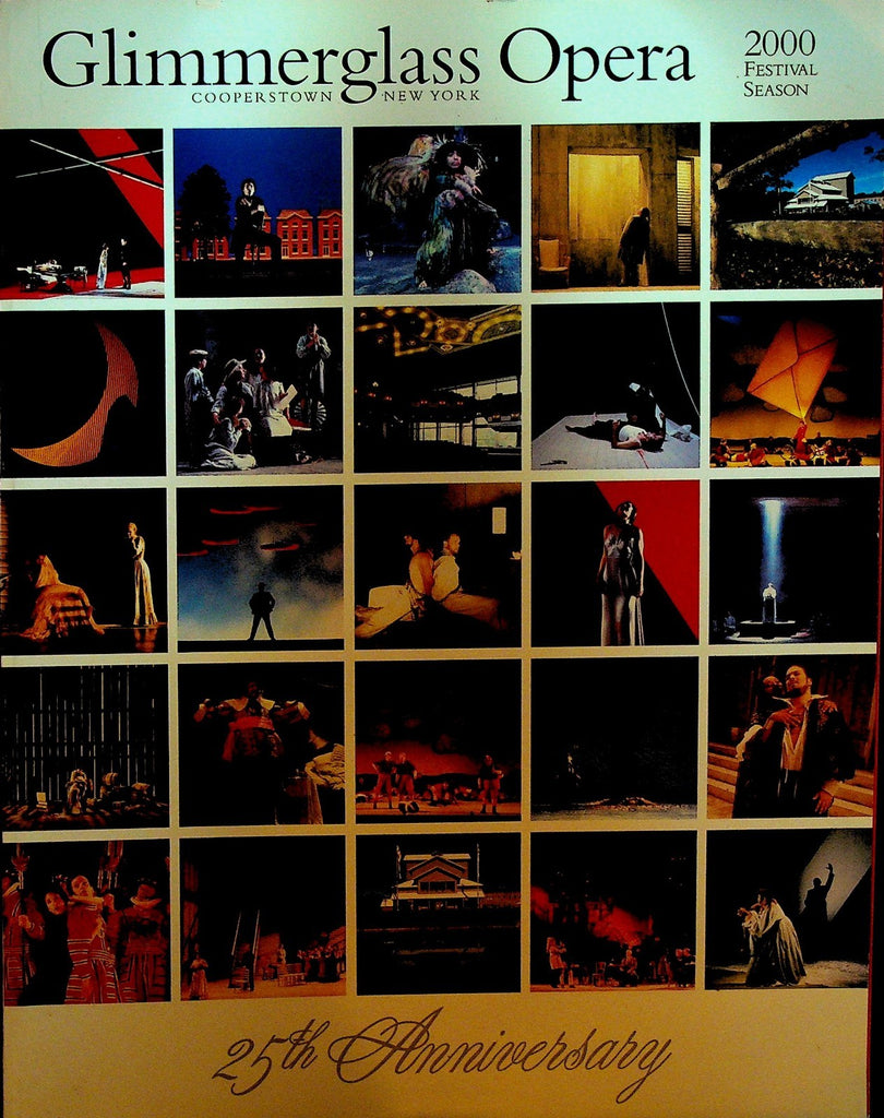 Glimmerglass Opera Program 2000 Cooperstown NY Salome The Glass Blowers0