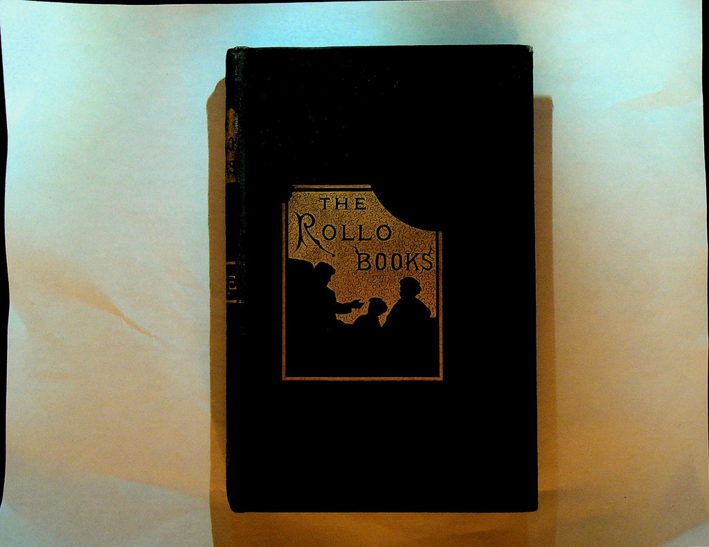 Rollo Book Fire Thomas Y Crowell 1855 HC Book Jacob Abbott0