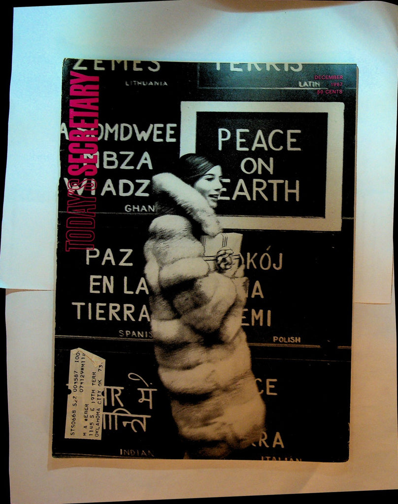 Today's Secretary Magazine December 1967 June Hoar Walter Edwards Norton Paley0