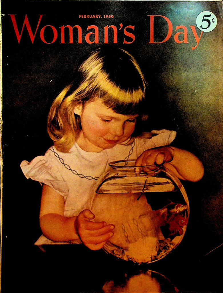 Woman's Day Magazine February 1950 Dorothy Thomas Viola August John Pullen0
