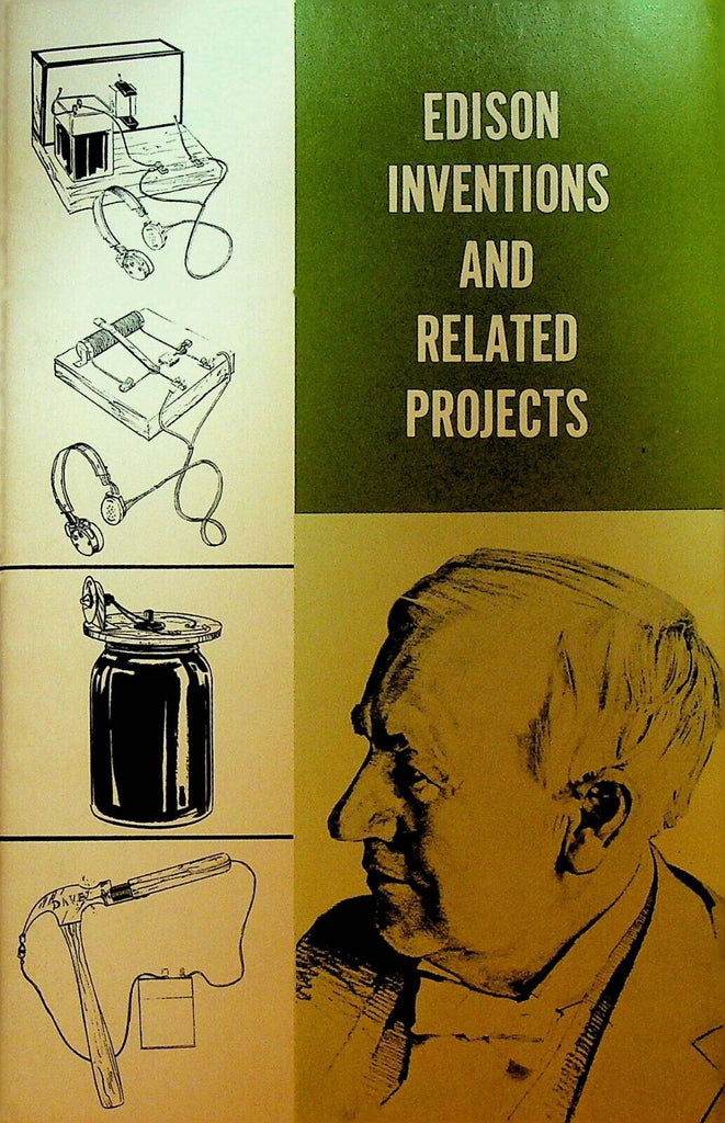 Thomas Edison Inventions & Related Products Booklet 1971 Robert F Schultz