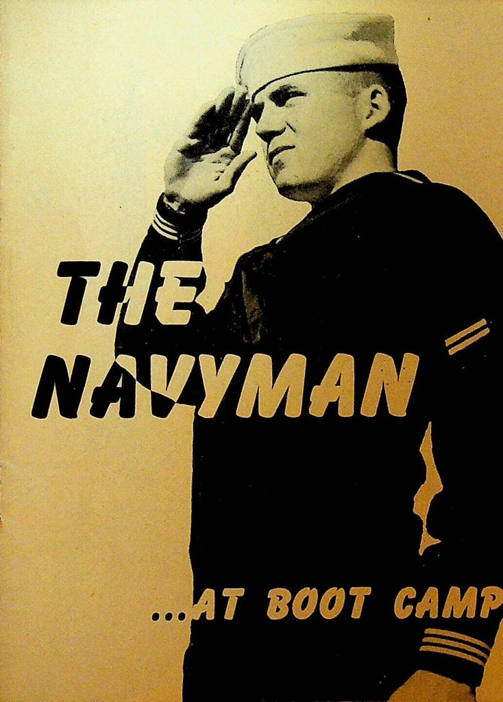 The Navyman at Boot Camp Booklet US Navy 1954 Booklet