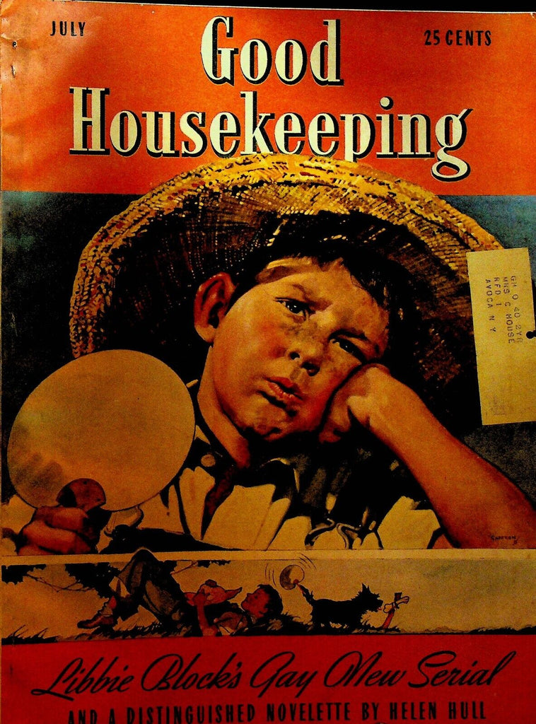 Good Housekeeping Magazine Walt Disney July 1939 Donald Duck Sea Scouts