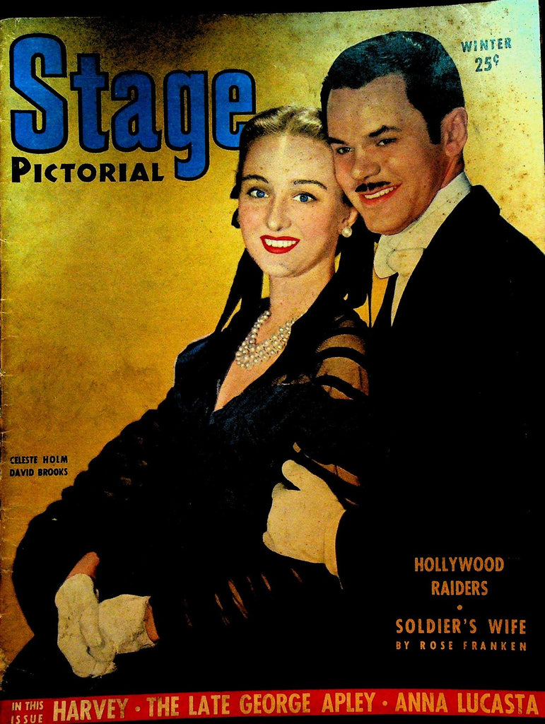 The Stage Pictorial Winter 1945 George Apley Celeste Holm David Brooks0
