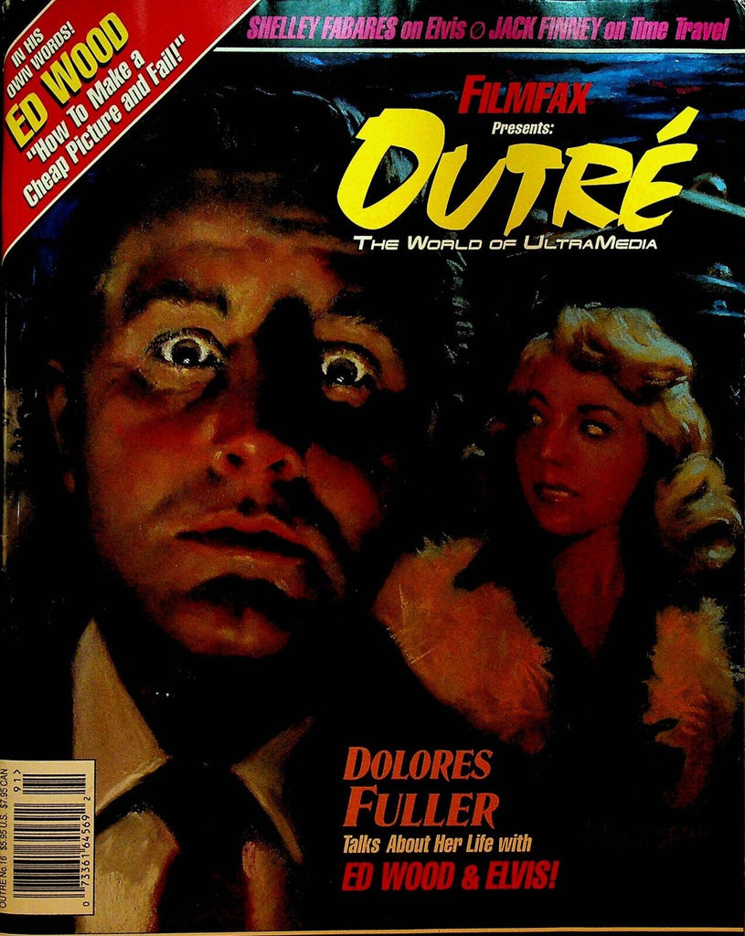 Outre Magazine 16 Ed Wood Elvis Presley Neal Adams Marty Krofft Dolores Fuller