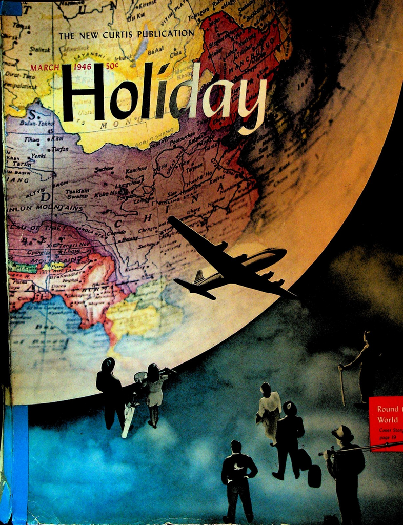 Holiday Magazine March 1946 FIRST ISSUE Mardi Gras New Orleans San Francisco0