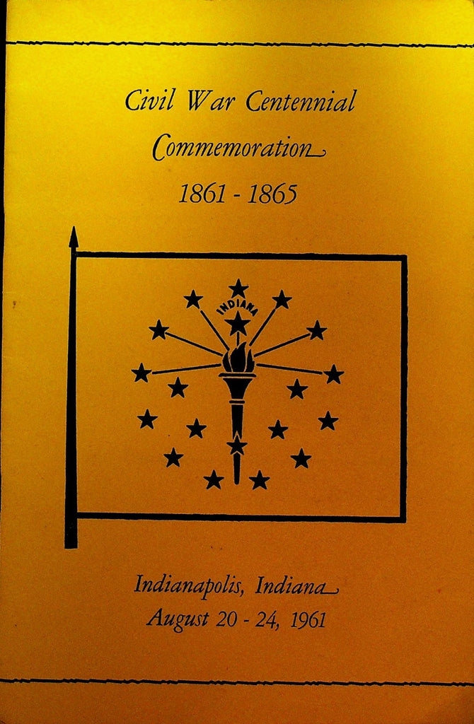 Civil War Centennial Commemoration Program 1961 Ladies of the GAR0