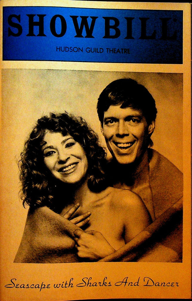 Seascape with Sharks & Dancer Showbill October 1985 Susan Greenhill Ivar Brogger0