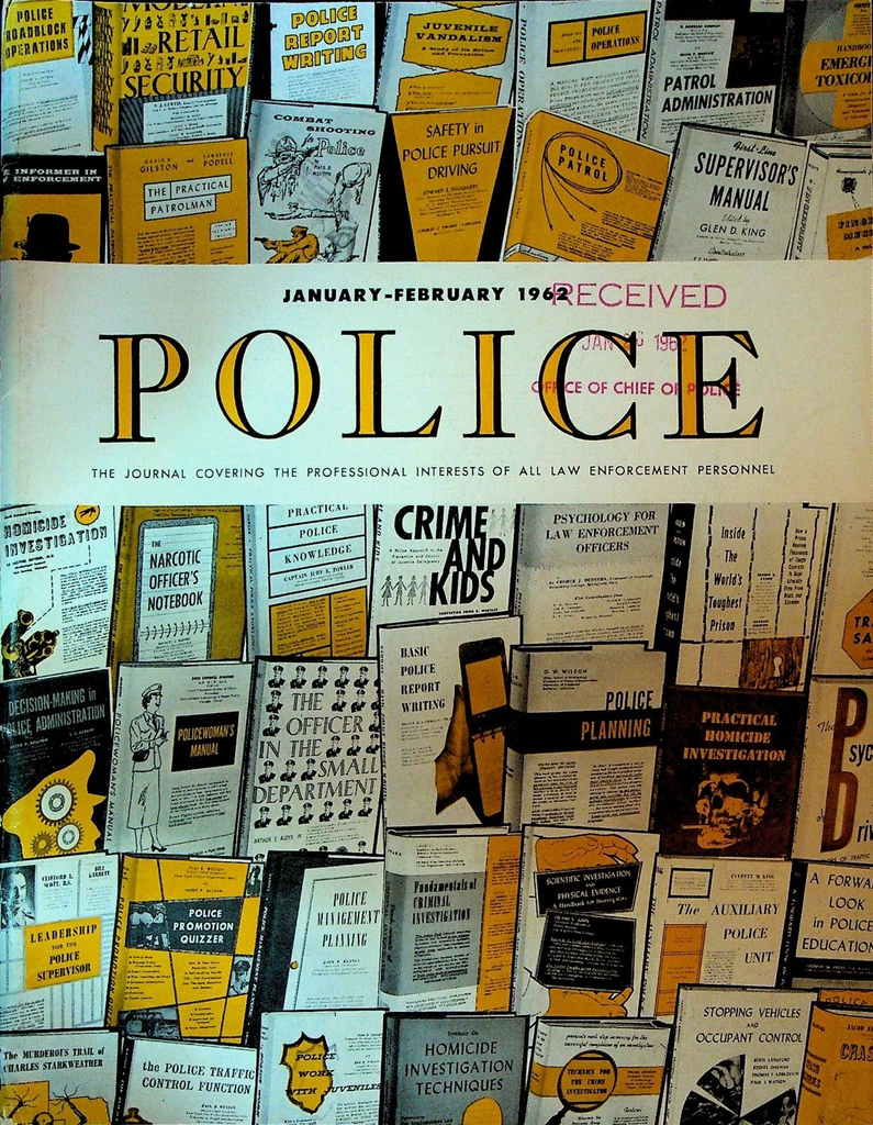 Police Magazine January 1962 Hurricane Donna Marathon Florida
