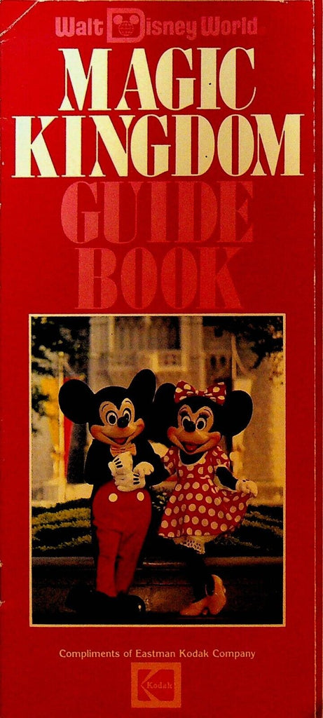 Walt Disney World Magic Kingdom Guide Book Mickey Minnie Mouse 1984