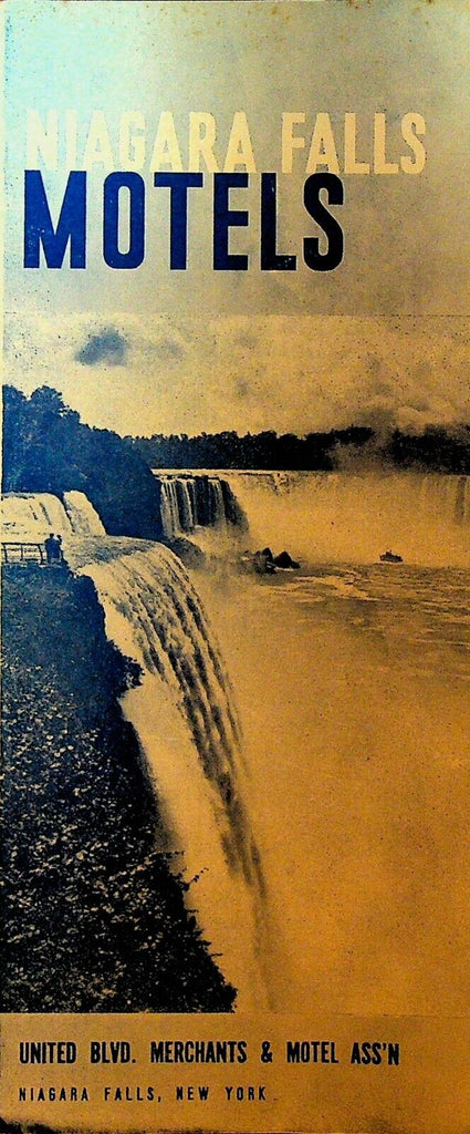 Niagara Falls New York Niagara Falls Motels 1950s Brochure