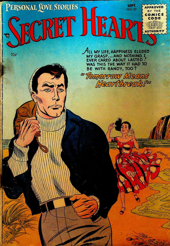 Secret Hearts 29 DC Comics 1955 Silver Age Romance Comic0