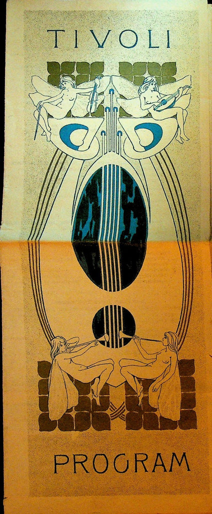 Tivoli Gardens Program Copenhagen Denmark August 6 1903 Folmer Hansen0