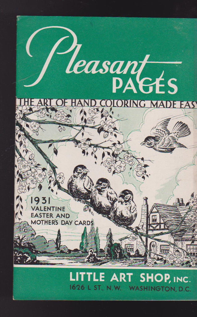 Pleasant Pages 1931 Valentine Easter & Mother's Day Cards Catalog0