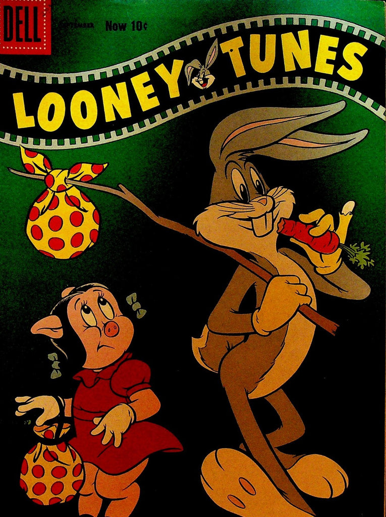 Looney Tunes 203 Dell Comics 1958 Bugs Bunny Bindle Match Petunia Pig Purse0