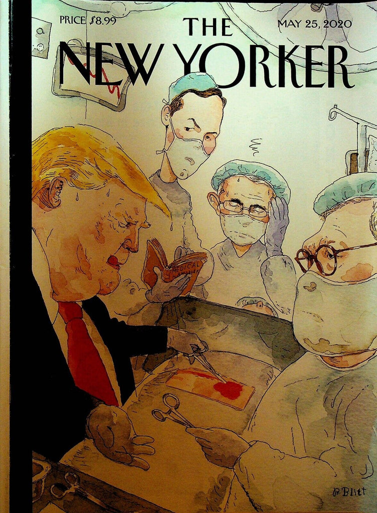 New Yorker Magazine May 25 2020 Donald Trump Phoebe Bridgers Barry Blitt