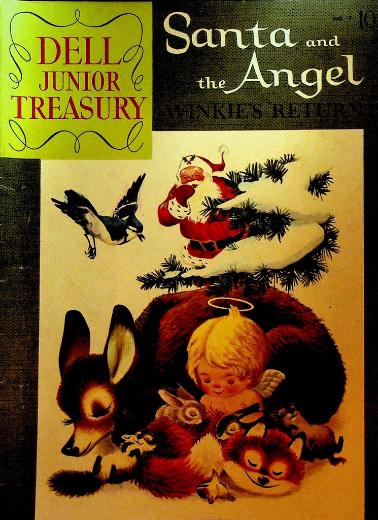 Santa & The Angel Winkie's Return Dell Junior Treasury 7 1957 Christmas0