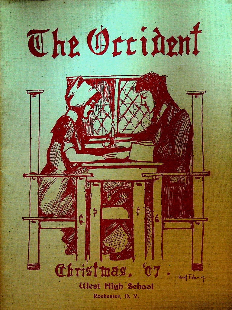 The Occident West High School Rochester NY Student Magazine Christmas 19070