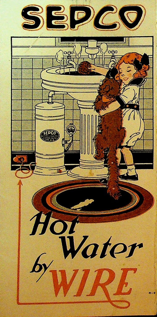 Sepco Hot Water by Wire Brochure 1922 Warren Pennsylvania0