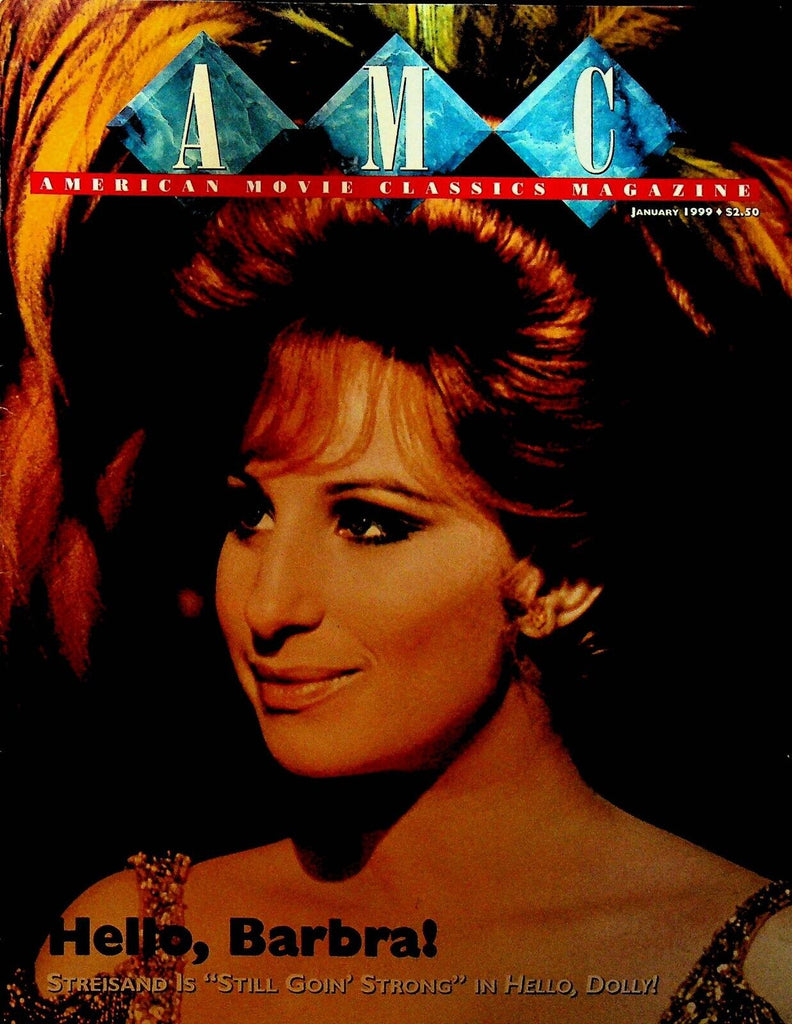 American Movie Classics Magazine January 1999 Barbra Streisand John Wayne