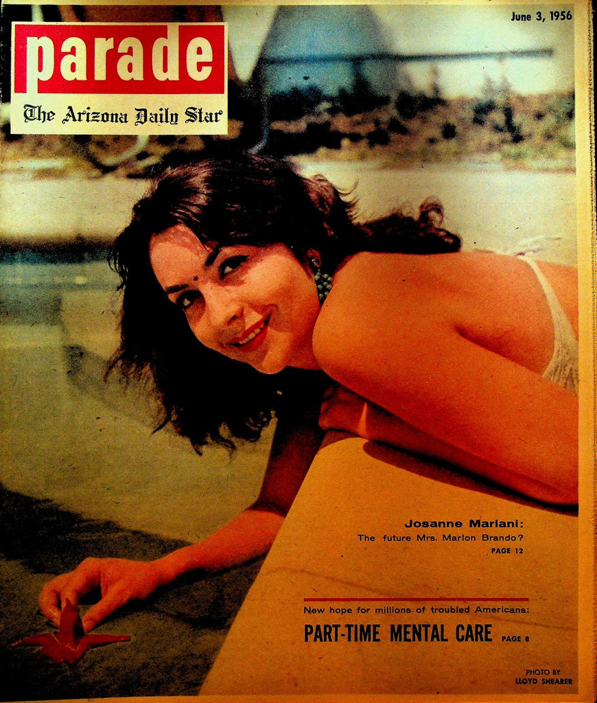 Parade Magazine June 3 1956 Josanne Mariani Marlon Brando0