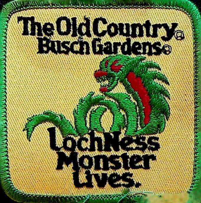 Loch Ness Monster Lives Old Country Busch Gardens Patch0