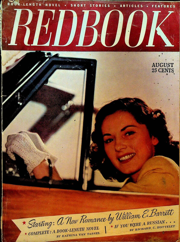 Redbook Magazine August 1947 Rose Franken Katrina Van Tassel