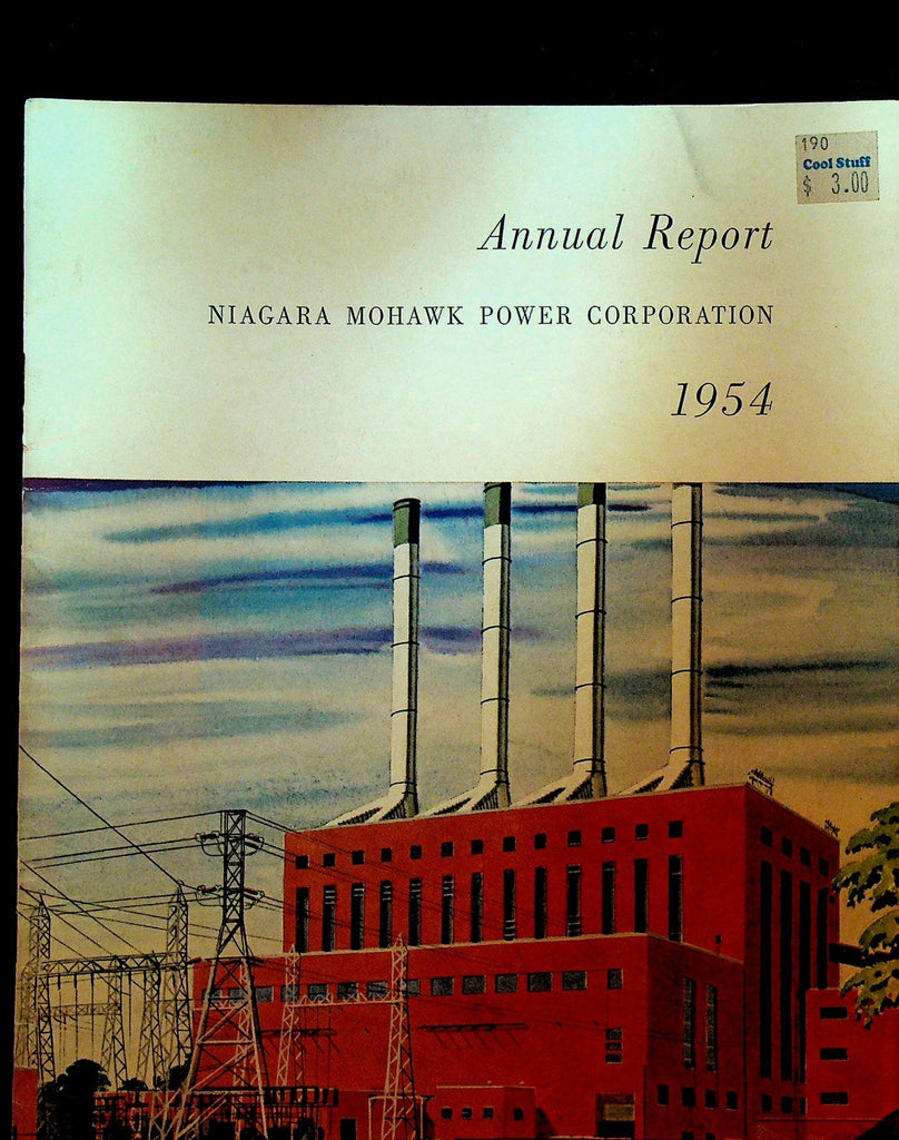 Niagara Mohawk Power Corporation Annual Report 19540