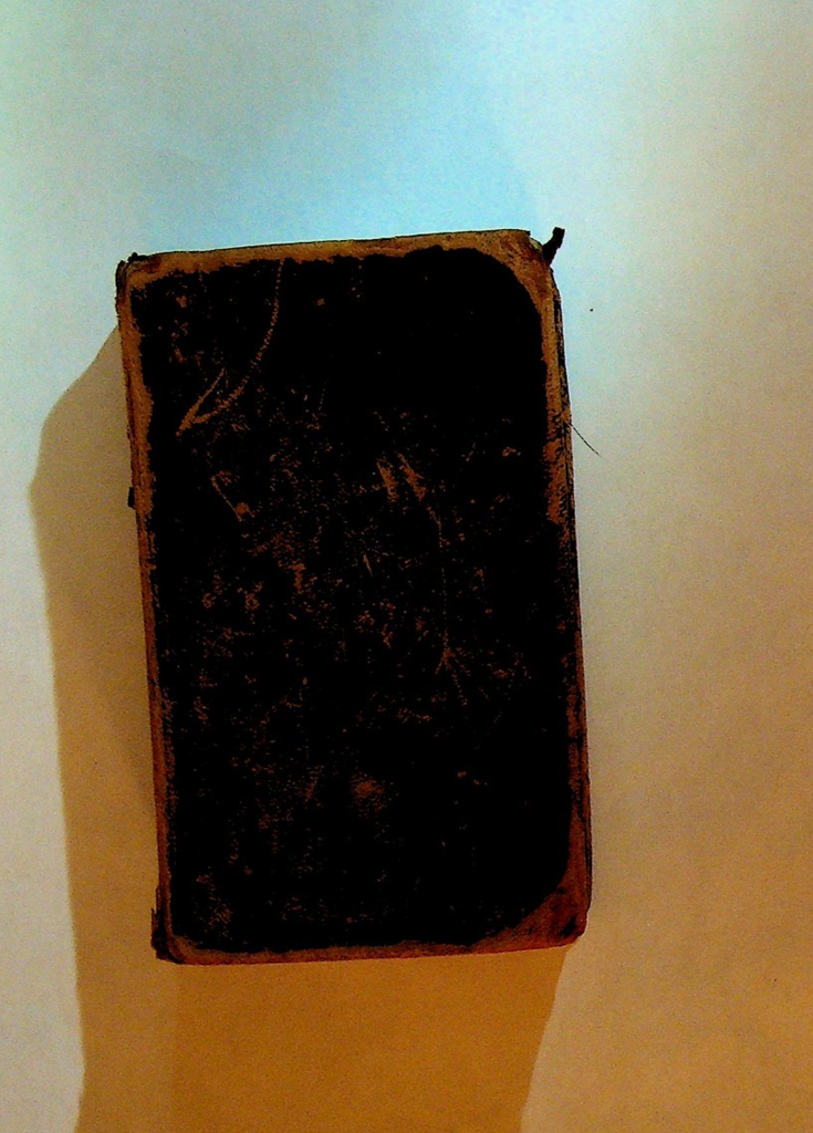 New Testament in German 1880s Leather Bible0