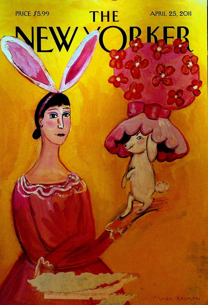 New Yorker Magazine April 25 2011 Nancy Lieberman Maira Kalman Reed Krakoff0