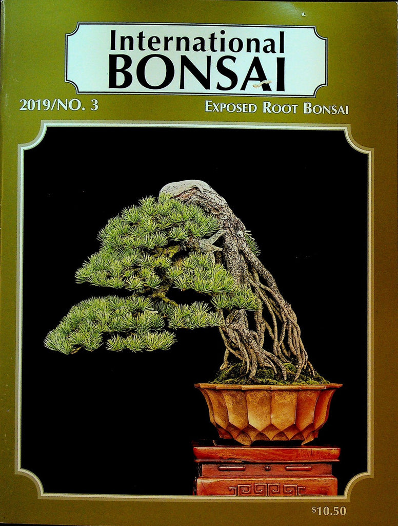 International Bonsai Magazine 2019 #3 Exposed Root Bonsai Pomegranate Quince0