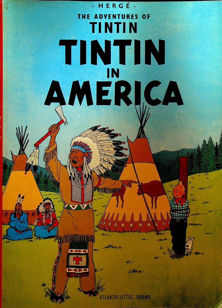 Adventures of Tintin in America Herge 1979 5th Edition English Language American