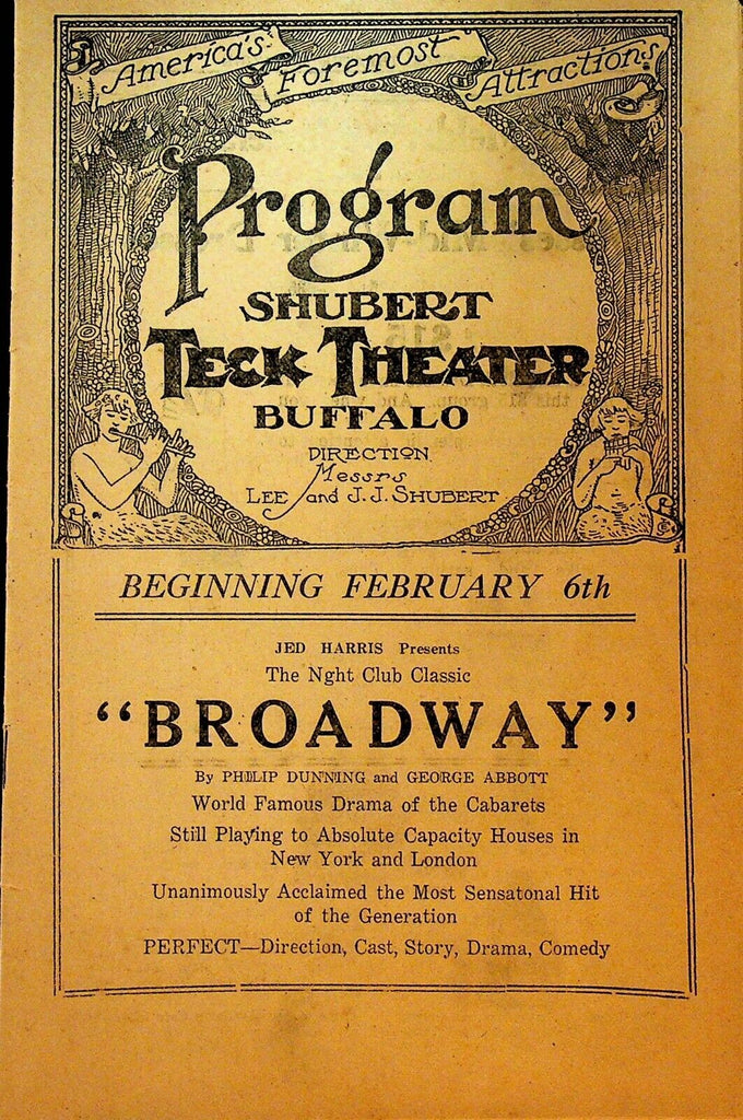 My Maryland Playbill January 16 1928 Sally Stembler Walter Tenney Peter Lang